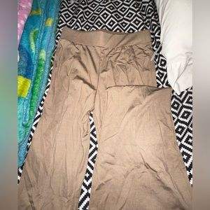 Trousers thick material